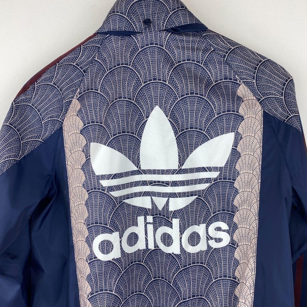 Adidas Pattern Print Light Windbreaker Jacket - image 6